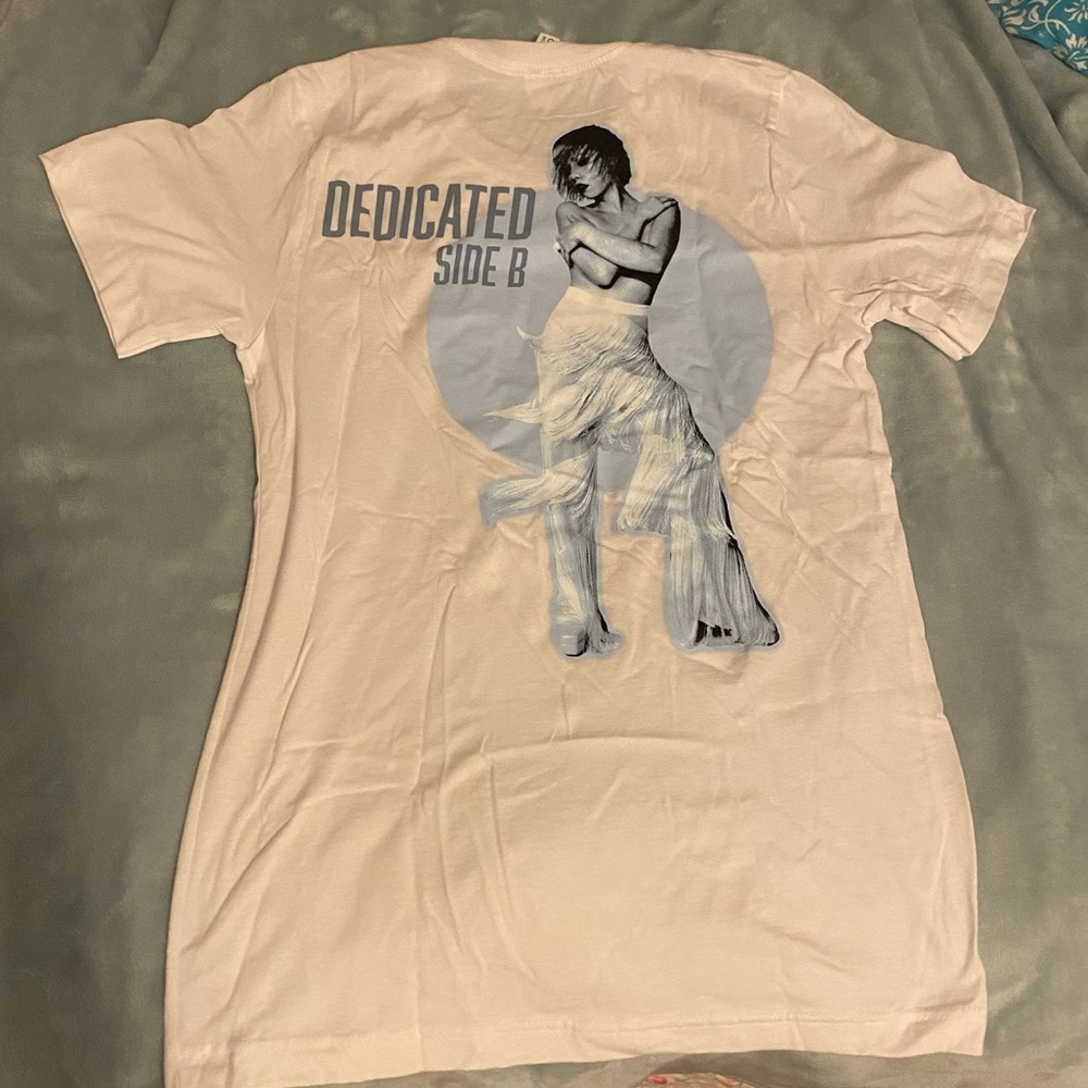Carly Rae Jepsen Dedicated Album White/Blue Tshirt